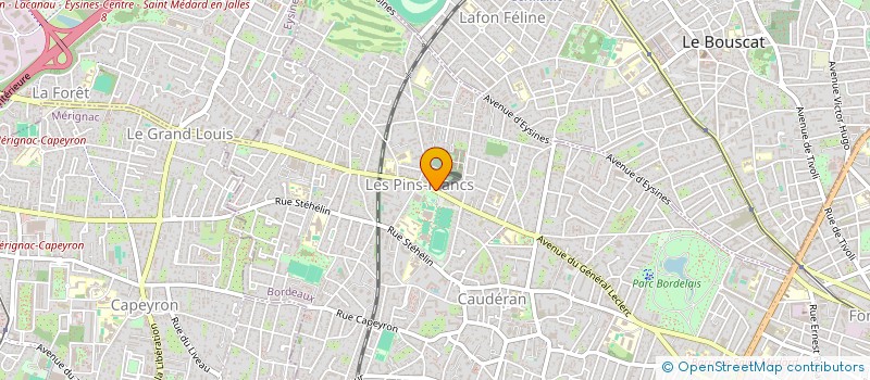 localisation de l'entreprise MONSIEUR STEPHANE LAROCHE  BORDEAUX