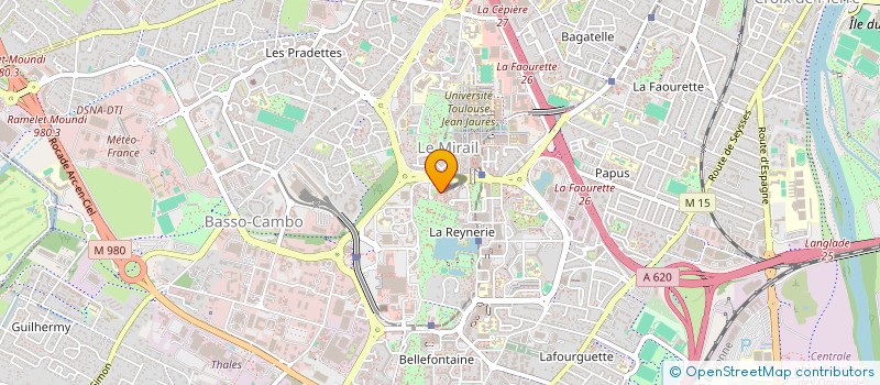 localisation de l'entreprise MONSIEUR STEPHANE LARROQUE à TOULOUSE