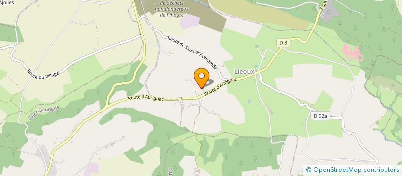 localisation de l'entreprise MONSIEUR STEPHANE LARROQUE  LIEOUX