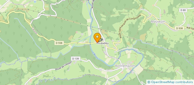 localisation de l'entreprise MONSIEUR STEPHANE LARROUY  BONNEMAZON