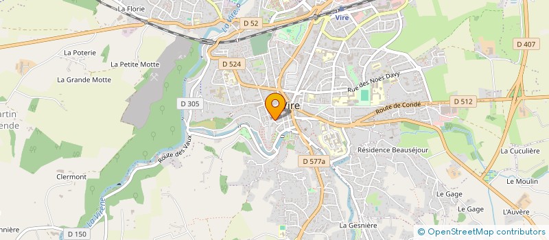 localisation de l'entreprise MONSIEUR STEPHANE LASCHON à VIRE-NORMANDIE