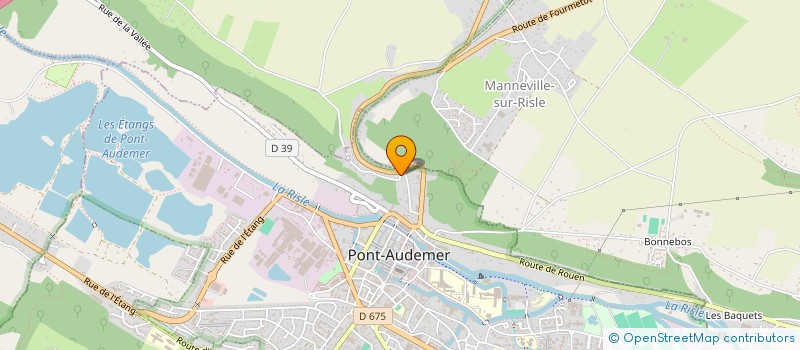 localisation de l'entreprise MONSIEUR STEPHANE LASNON à PONT-AUDEMER