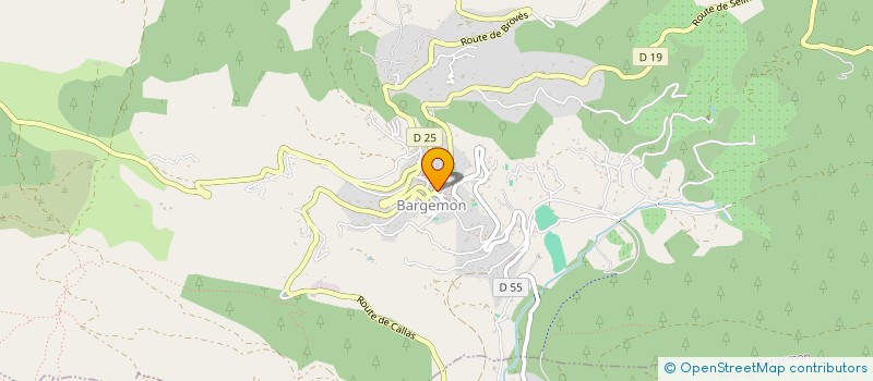 localisation de l'entreprise MONSIEUR STEPHANE LAUDRAIN  BARGEMON