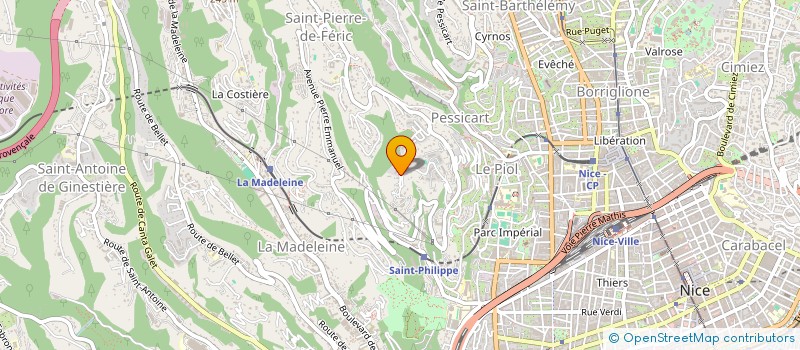 localisation de l'entreprise MONSIEUR STEPHANE LAUGIER  NICE