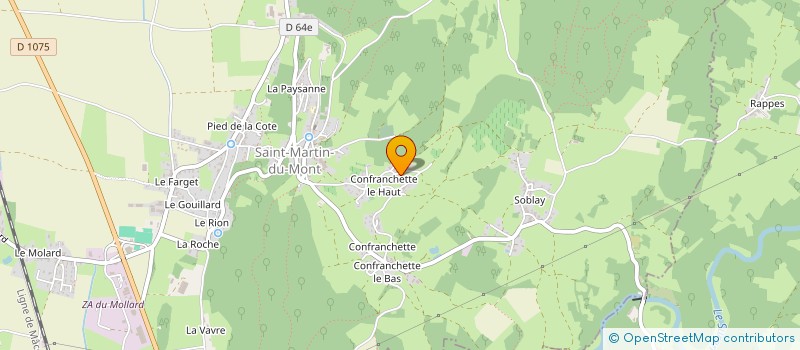 localisation de l'entreprise MONSIEUR STEPHANE LAURENCIN  BOURG-EN-BRESSE