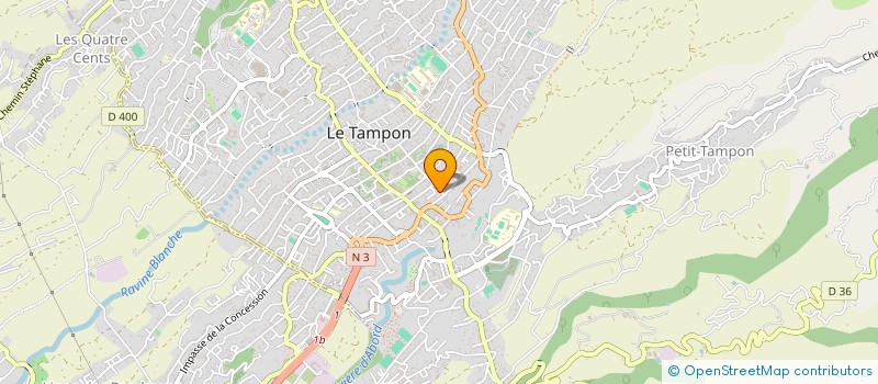 localisation de l'entreprise MONSIEUR STEPHANE LAURENT  LE TAMPON