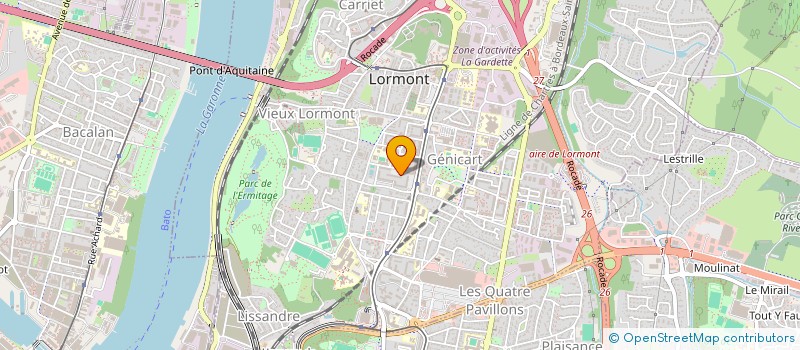 localisation de l'entreprise MONSIEUR STEPHANE LAURENT  BASSENS