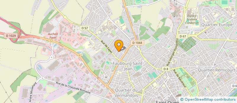 localisation de l'entreprise MONSIEUR STEPHANE LAURENT à SAINT-QUENTIN