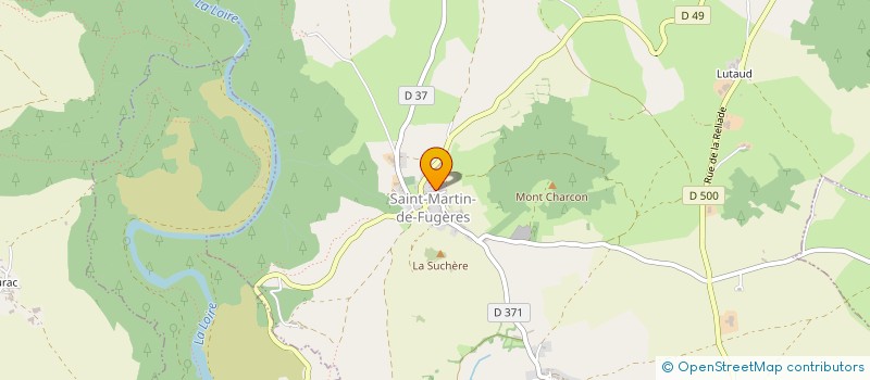 localisation de l'entreprise MONSIEUR STEPHANE LAURENT  FREYCENET-LA-CUCHE