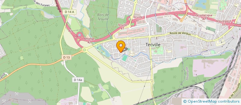 localisation de l'entreprise MONSIEUR STEPHANE LAURENT  TERVILLE