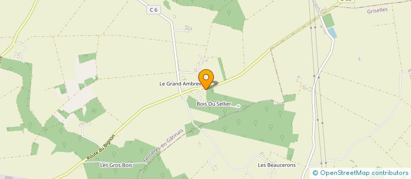 localisation de l'entreprise MONSIEUR STEPHANE LAURET à FERRIERES-EN-GATINAIS