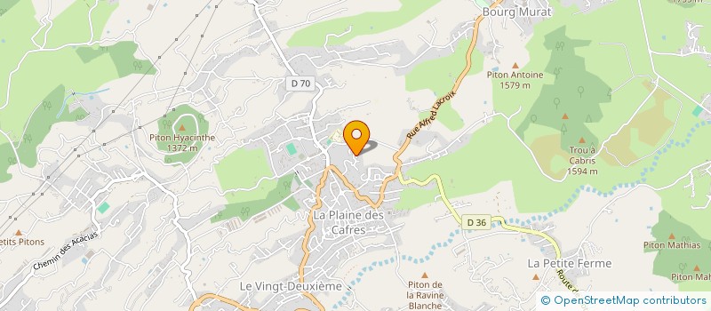 localisation de l'entreprise MONSIEUR STEPHANE LAURET  LE TAMPON