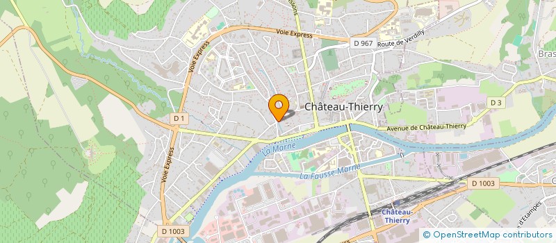 localisation de l'entreprise MONSIEUR STEPHANE LAUTONE  CHATEAU-THIERRY