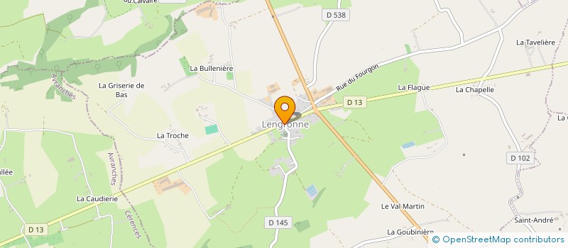 localisation de l'entreprise MONSIEUR STEPHANE LAVALLEY  LENGRONNE