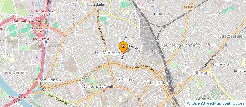 localisation de l'entreprise MONSIEUR STEPHANE LAVENERE à TOULOUSE