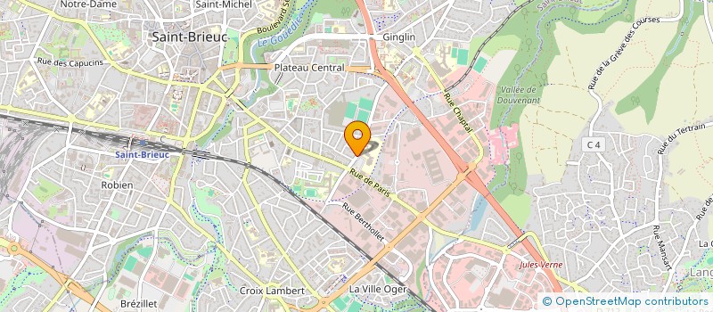 localisation de l'entreprise MONSIEUR STEPHANE LE COULS à SAINT-BRIEUC