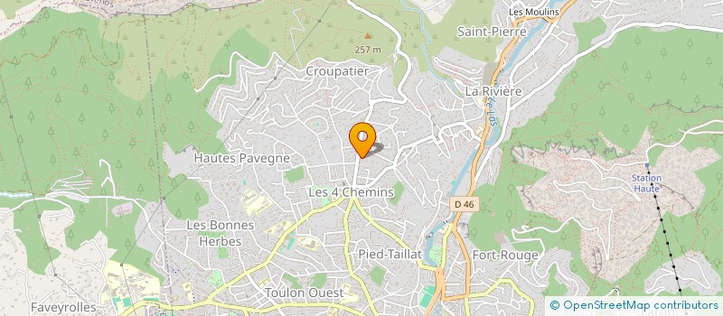 localisation de l'entreprise MONSIEUR STEPHANE LE COZ à TOULON
