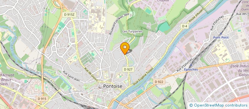 localisation de l'entreprise MONSIEUR STEPHANE LE DIORON à PONTOISE