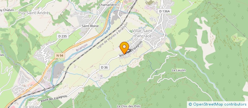 localisation de l'entreprise MONSIEUR STEPHANE LE DORAN  VILLAR-SAINT-PANCRACE