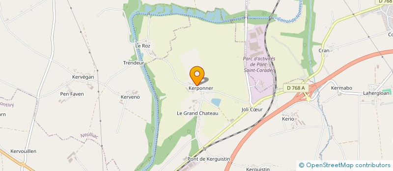 localisation de l'entreprise MONSIEUR STEPHANE LE FRENE à NOYAL-PONTIVY