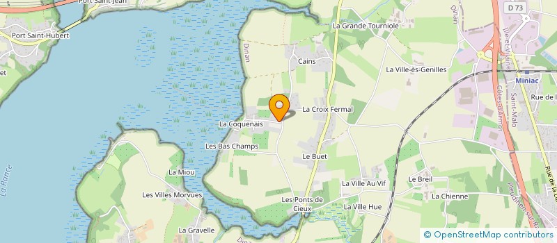 localisation de l'entreprise MONSIEUR STEPHANE LE GALL à PLEUDIHEN-SUR-RANCE