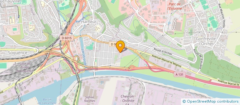 localisation de l'entreprise MONSIEUR STEPHANE LE GUEN  GONFREVILLE-L'ORCHER