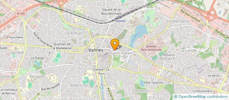 localisation de l'entreprise MONSIEUR STEPHANE LE GUENNEC à VANNES
