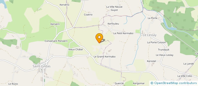 localisation de l'entreprise MONSIEUR STEPHANE LE HEGARATTE  SAINT-GILDAS