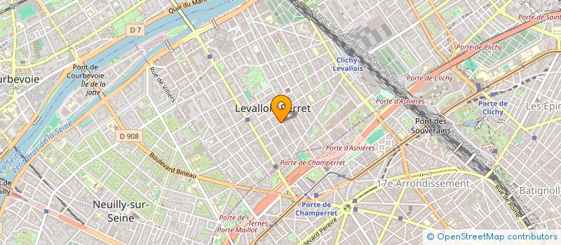 localisation de l'entreprise MONSIEUR STEPHANE LE HUNG à LEVALLOIS-PERRET