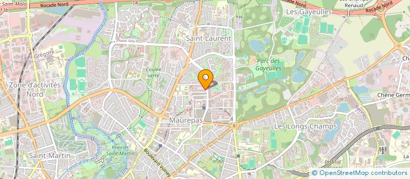 localisation de l'entreprise MONSIEUR STEPHANE LE VAILLANT  RENNES