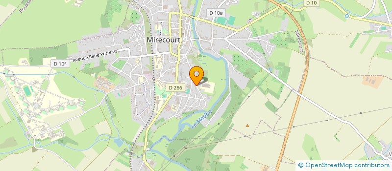 localisation de l'entreprise MONSIEUR STEPHANE LE VERRIER  MIRECOURT