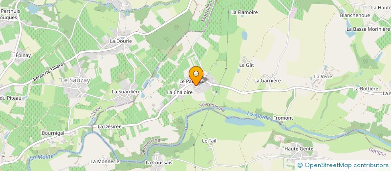 localisation de l'entreprise MONSIEUR STEPHANE LE VIAVANT  SEVREMOINE