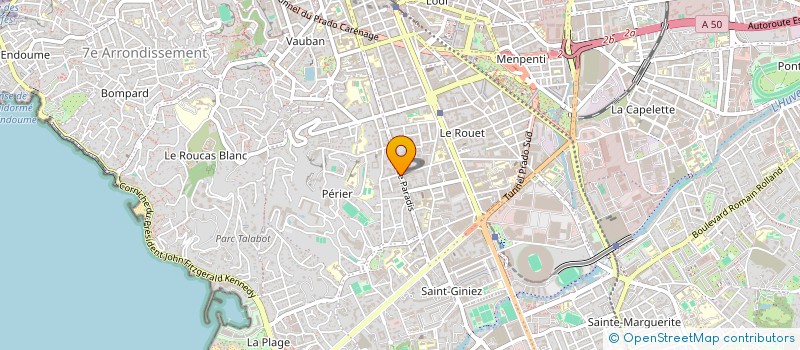 localisation de l'entreprise MONSIEUR STEPHANE LEBERT à MARSEILLE