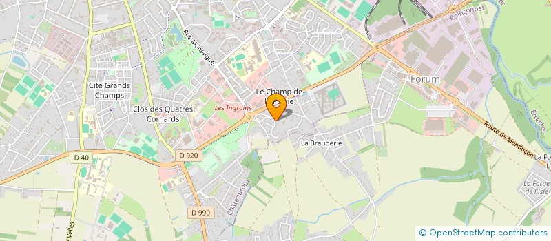 localisation de l'entreprise MONSIEUR STEPHANE LEBON à CHATEAUROUX