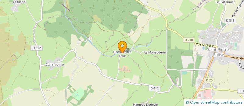 localisation de l'entreprise MONSIEUR STEPHANE LEBRUN  CARNEVILLE