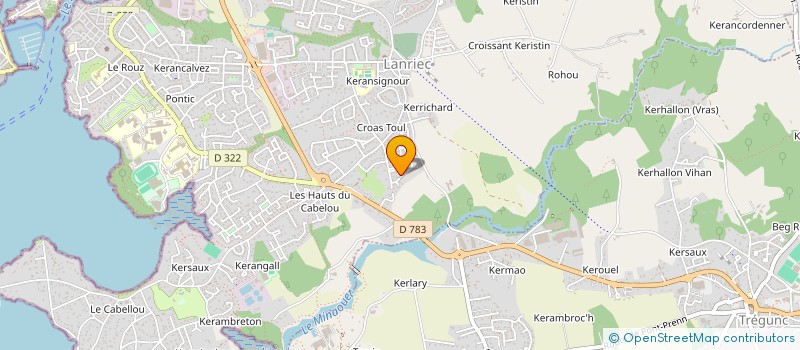 localisation de l'entreprise MONSIEUR STEPHANE LECAMP à CONCARNEAU