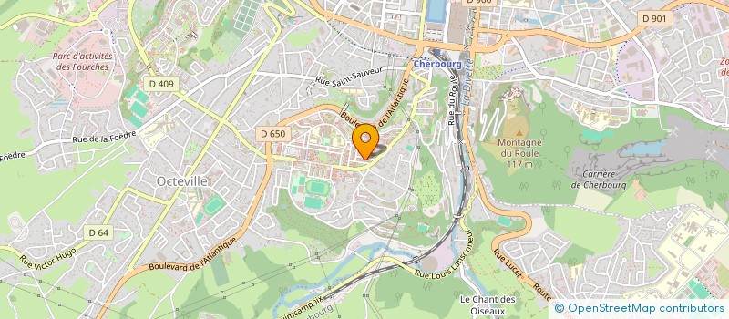 localisation de l'entreprise MONSIEUR STEPHANE LECARPENTIER  CHERBOURG-EN-COTENTIN