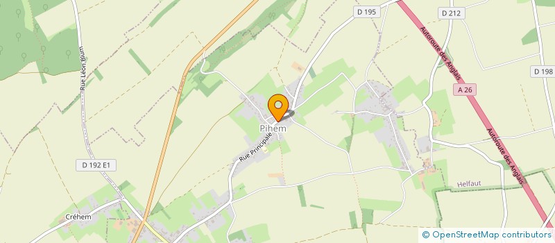 localisation de l'entreprise MONSIEUR STEPHANE LECAT  PIHEM