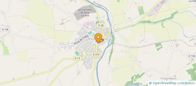 localisation de l'entreprise MONSIEUR STEPHANE LECHEVALIER  CONDE-SUR-VIRE