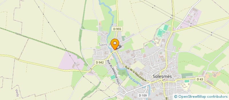 localisation de l'entreprise MONSIEUR STEPHANE LECOCQ  SAINT-PYTHON