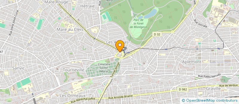 localisation de l'entreprise MONSIEUR STEPHANE LEDU  MONTIVILLIERS