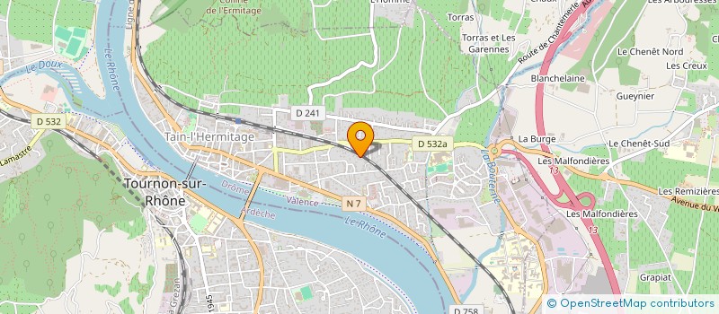 localisation de l'entreprise MONSIEUR STEPHANE LEFEBURE  LAMASTRE