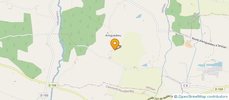 localisation de l'entreprise MONSIEUR STEPHANE LEFEBVRE  SEISSAN