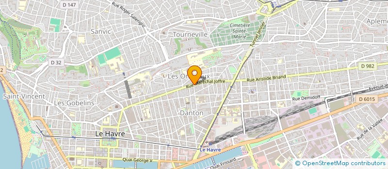 localisation de l'entreprise MONSIEUR STEPHANE LEFEBVRE à LE HAVRE