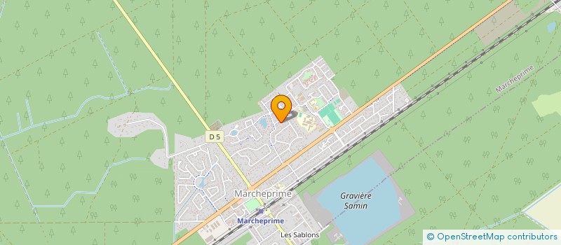 localisation de l'entreprise MONSIEUR STEPHANE LEFEVRE  MARCHEPRIME