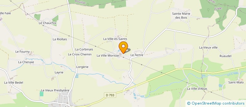 localisation de l'entreprise MONSIEUR STEPHANE LEGAC  EREAC