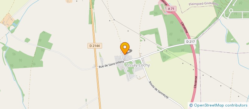 localisation de l'entreprise MONSIEUR STEPHANE LEGE  LISSAY-LOCHY