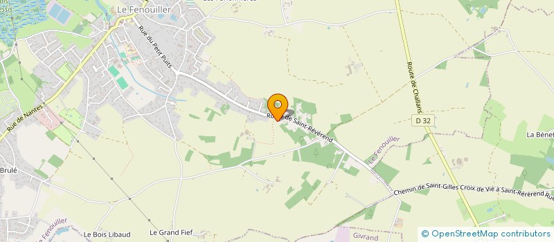 localisation de l'entreprise MONSIEUR STEPHANE LEGENDRE  LE FENOUILLER