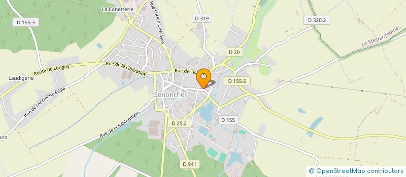 localisation de l'entreprise MONSIEUR STEPHANE LEGERON à SENONCHES