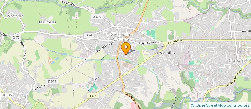 localisation de l'entreprise MONSIEUR STEPHANE LEGRAND  GREZIEU-LA-VARENNE